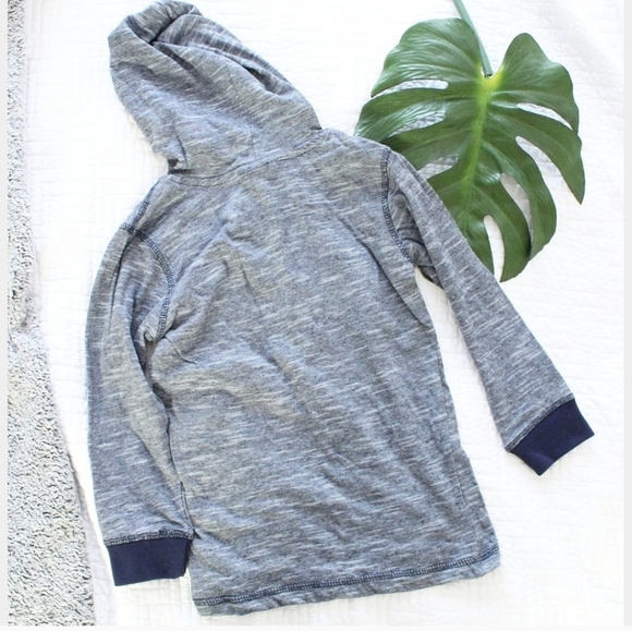 SALE! NWT US POLO ASSN NAVY HOODED SWEATER SIZE 5/6 - Picture 4 of 4